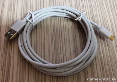 внешний вид кабеля для зарядки